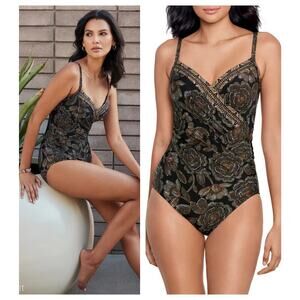 Miraclesuit Petal Pusher Gali One-Piece Swimsuit Size US/12
